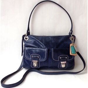 Coach Poppy Hippie Convertible bag